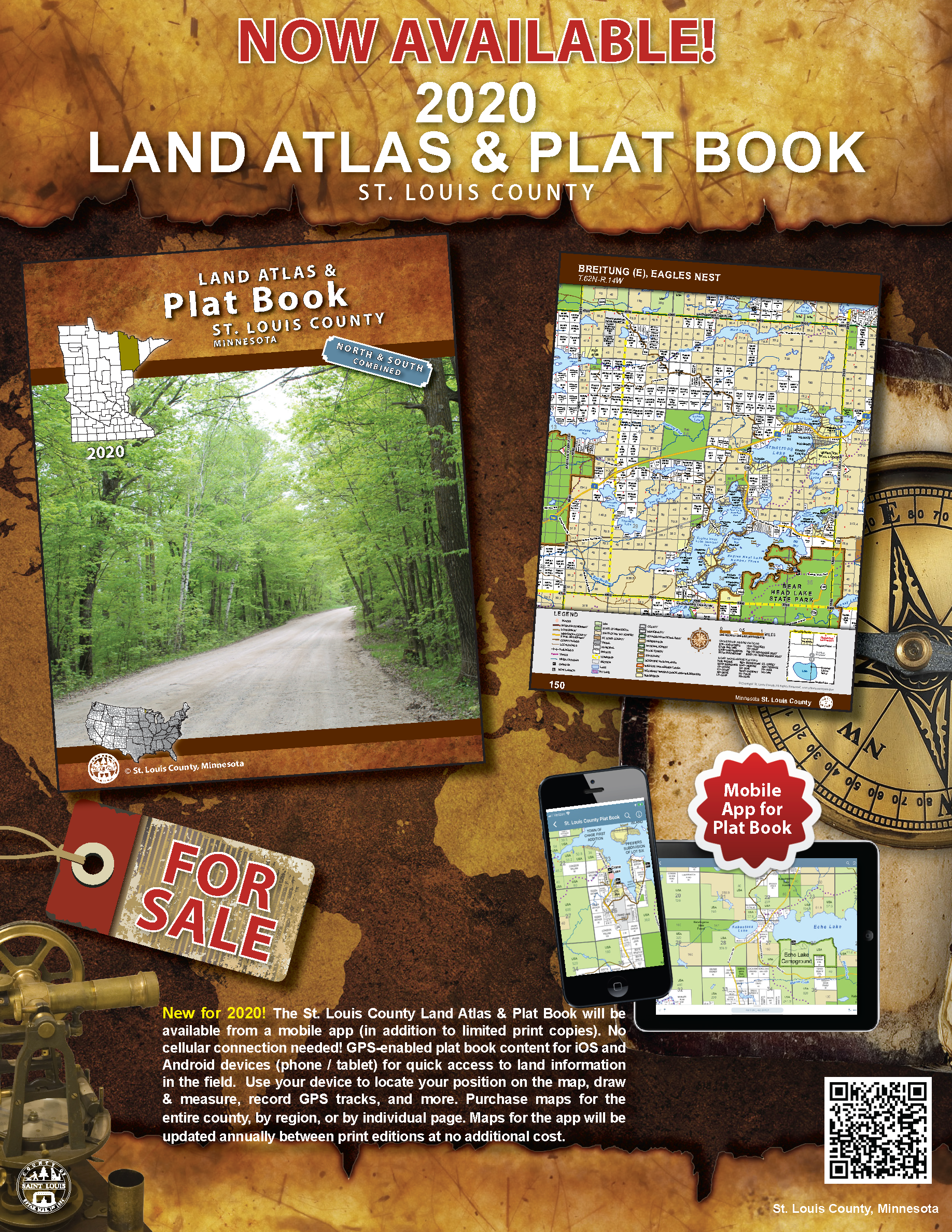 2020 Land Atlas & Plat Book Now Available!