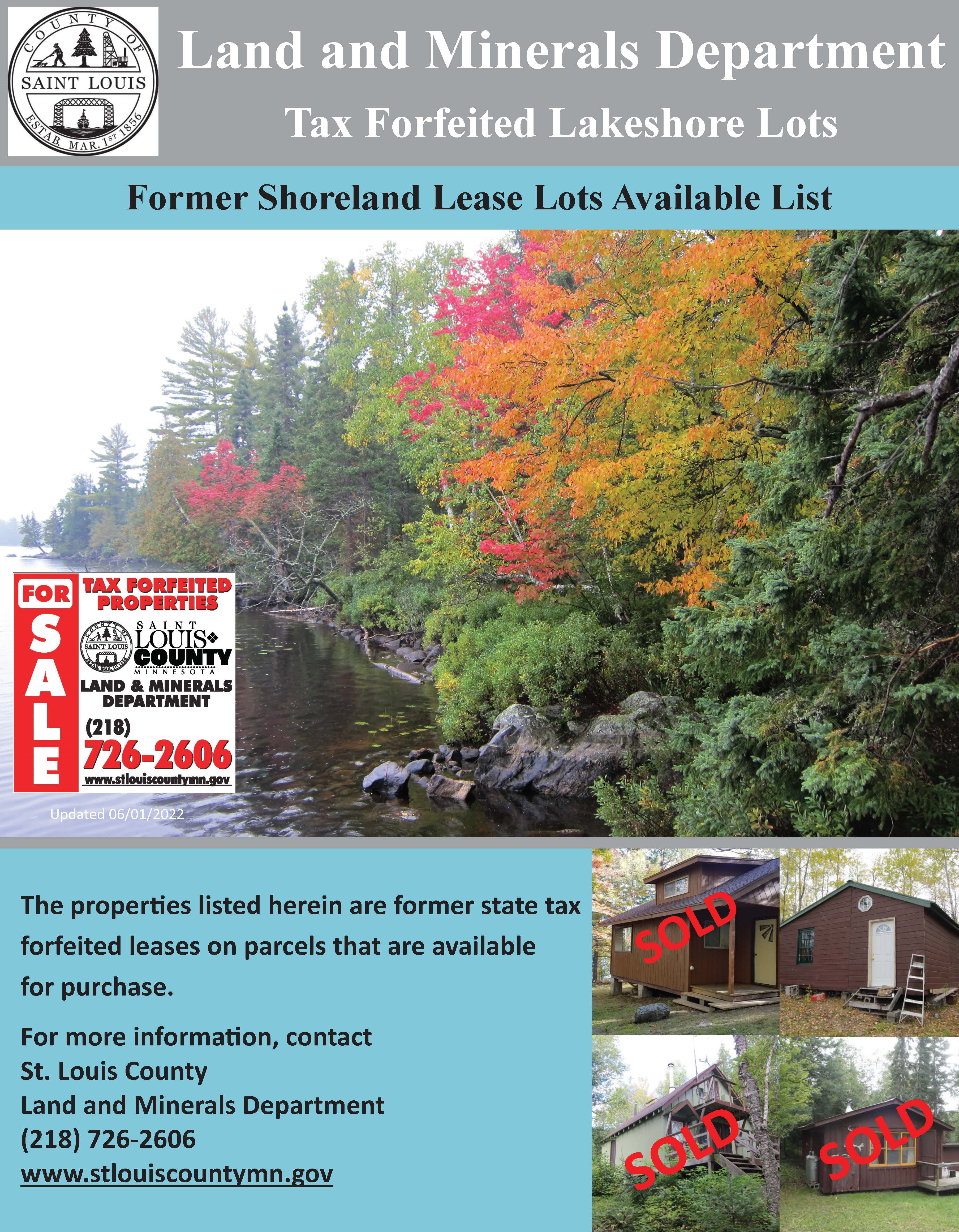 Opens pdf of the Former Shoreland Lease Lot Available Book