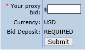 Image showing proxy bid option.