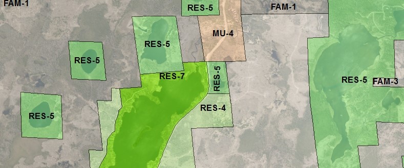 Zone Districts Map