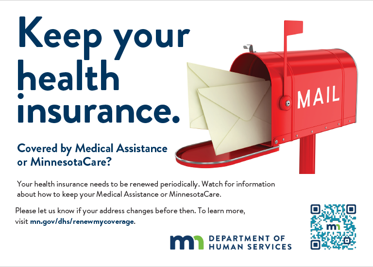 Mailbox image regarding health insurance renewals